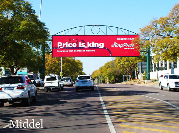 Billboard at Middle Street, Middle Street